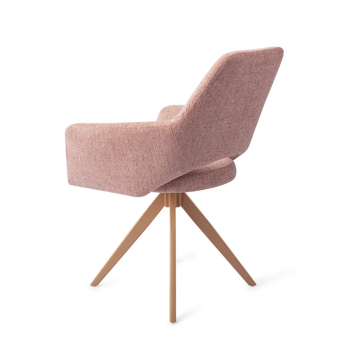 Jesper Home Yanai Chaise de salle à manger Turn Peach