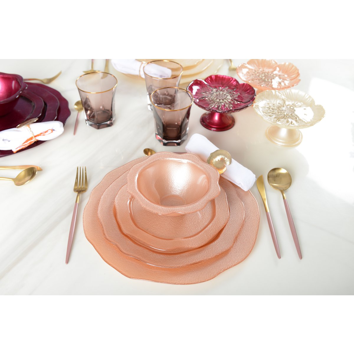 ASSIETTE A DESSERT SAUMON