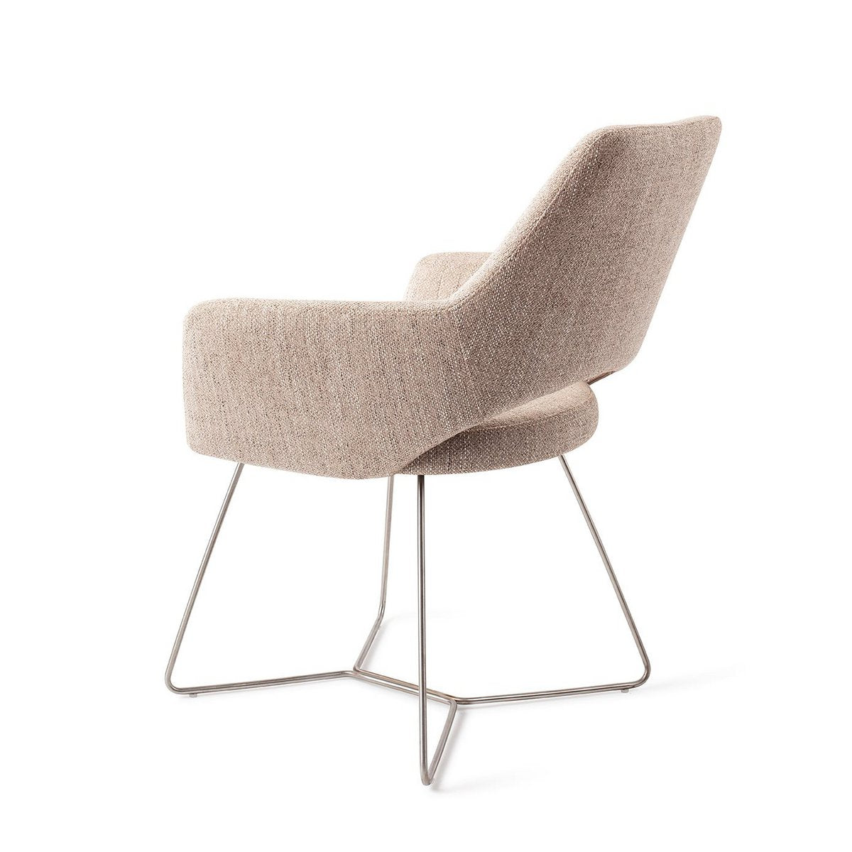 Jesper Home Yanai Chaise de salle à manger Beehive Acier