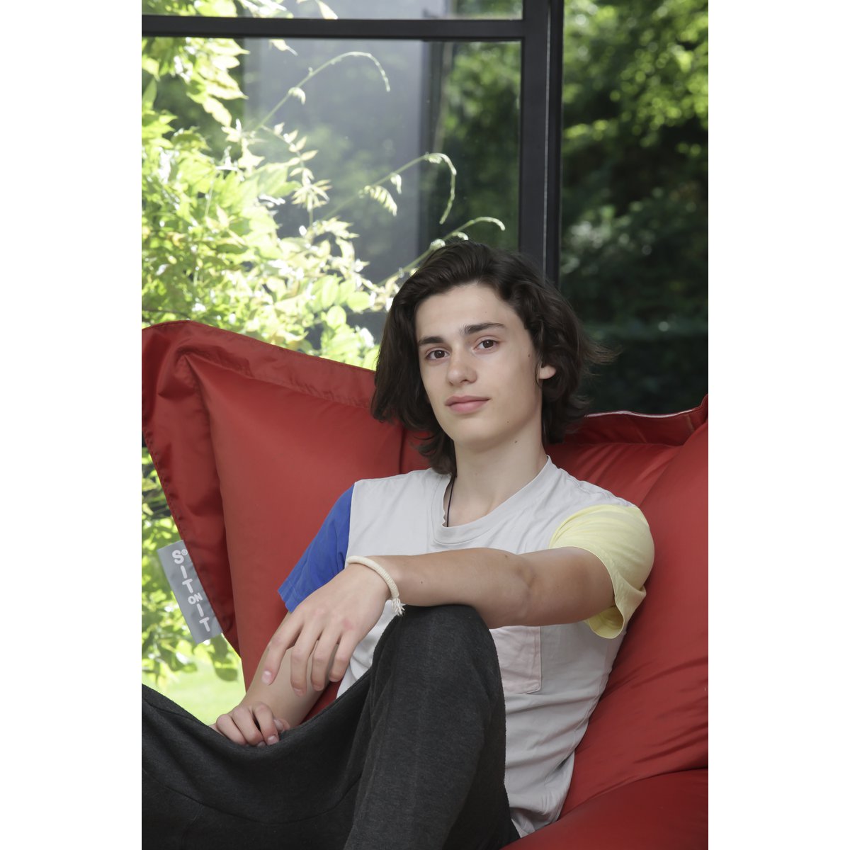 POUF - terre cuite