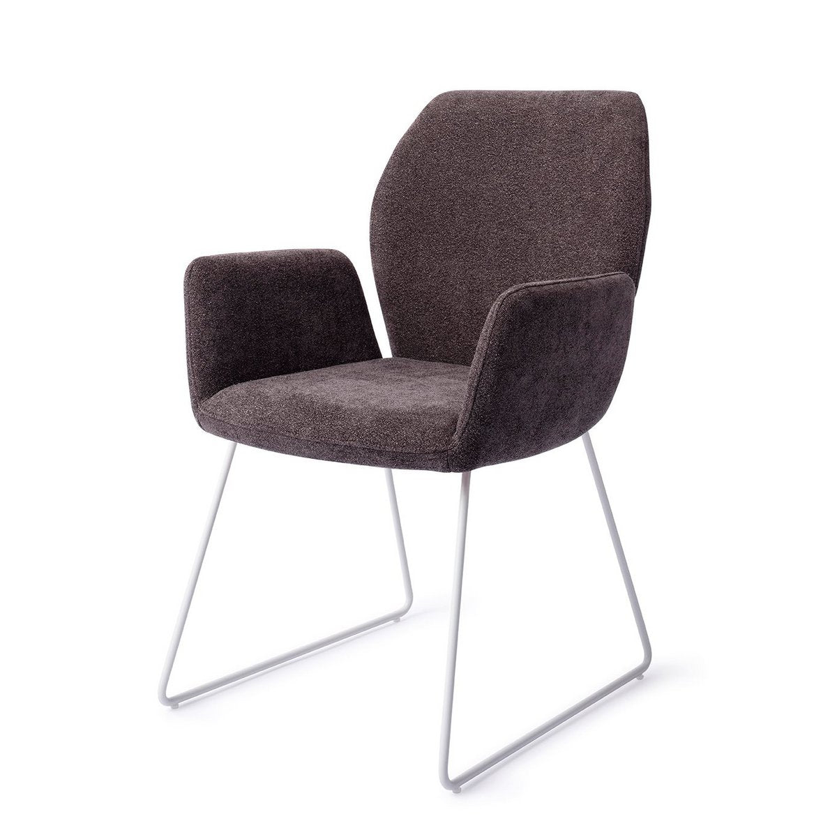 Jesper Home Misaki Eetkamerstoel Toboggan Blanc