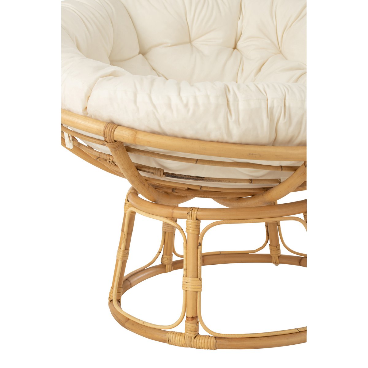 Canapé J-Line Celine + Coussin Rotin Naturel