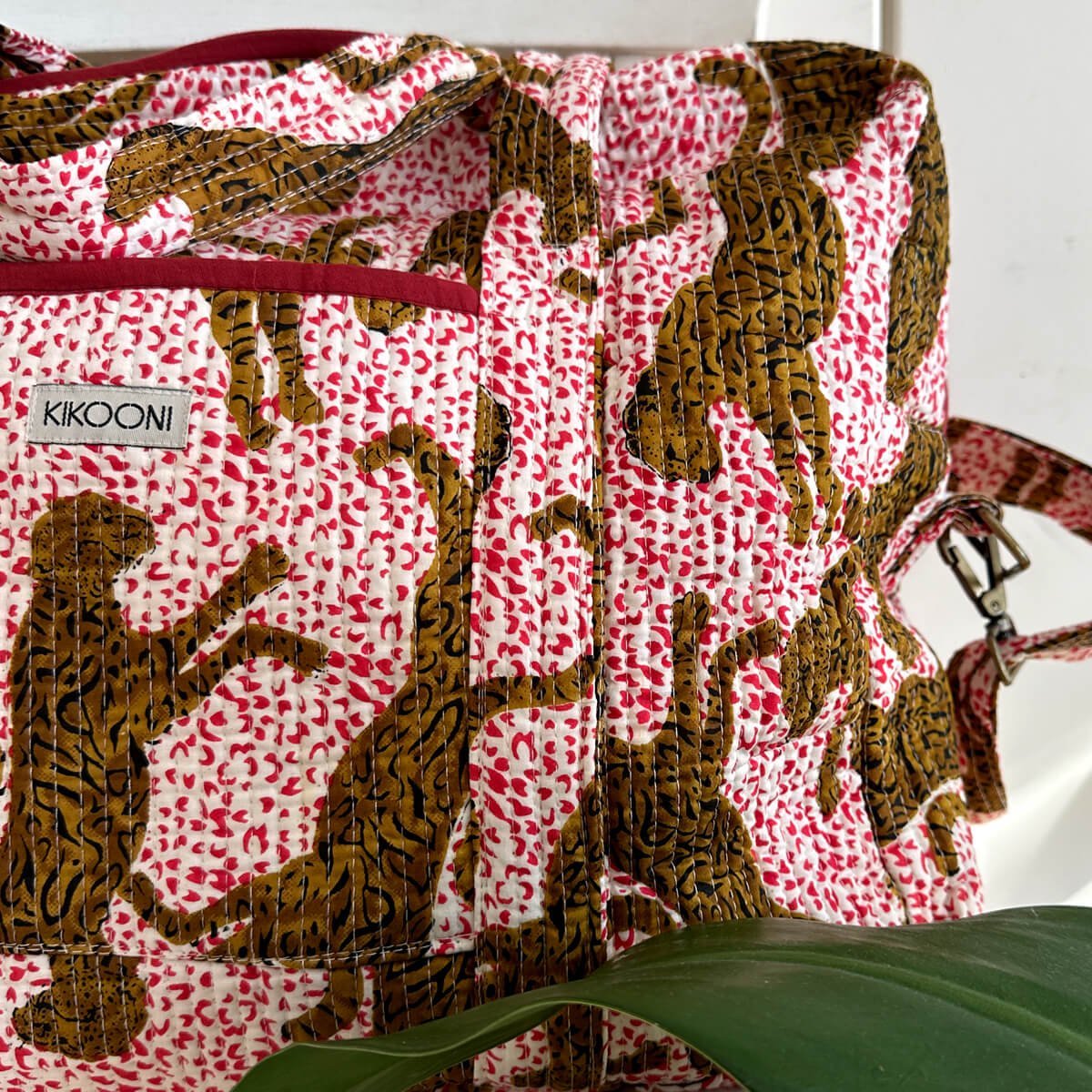 Grand sac de voyage "H.Leopard"