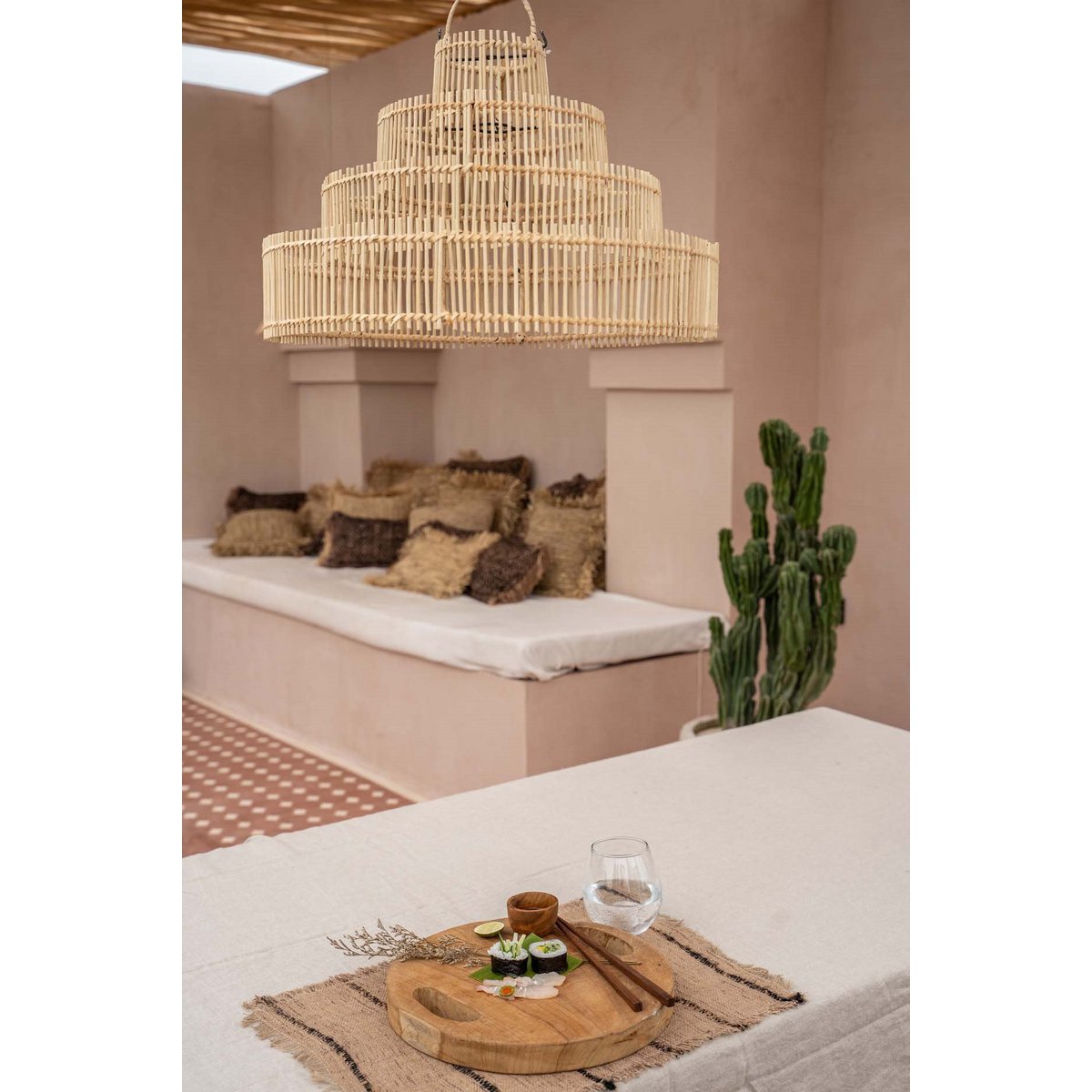 Le Pendentif Gâteau de Mariage - Naturel - M