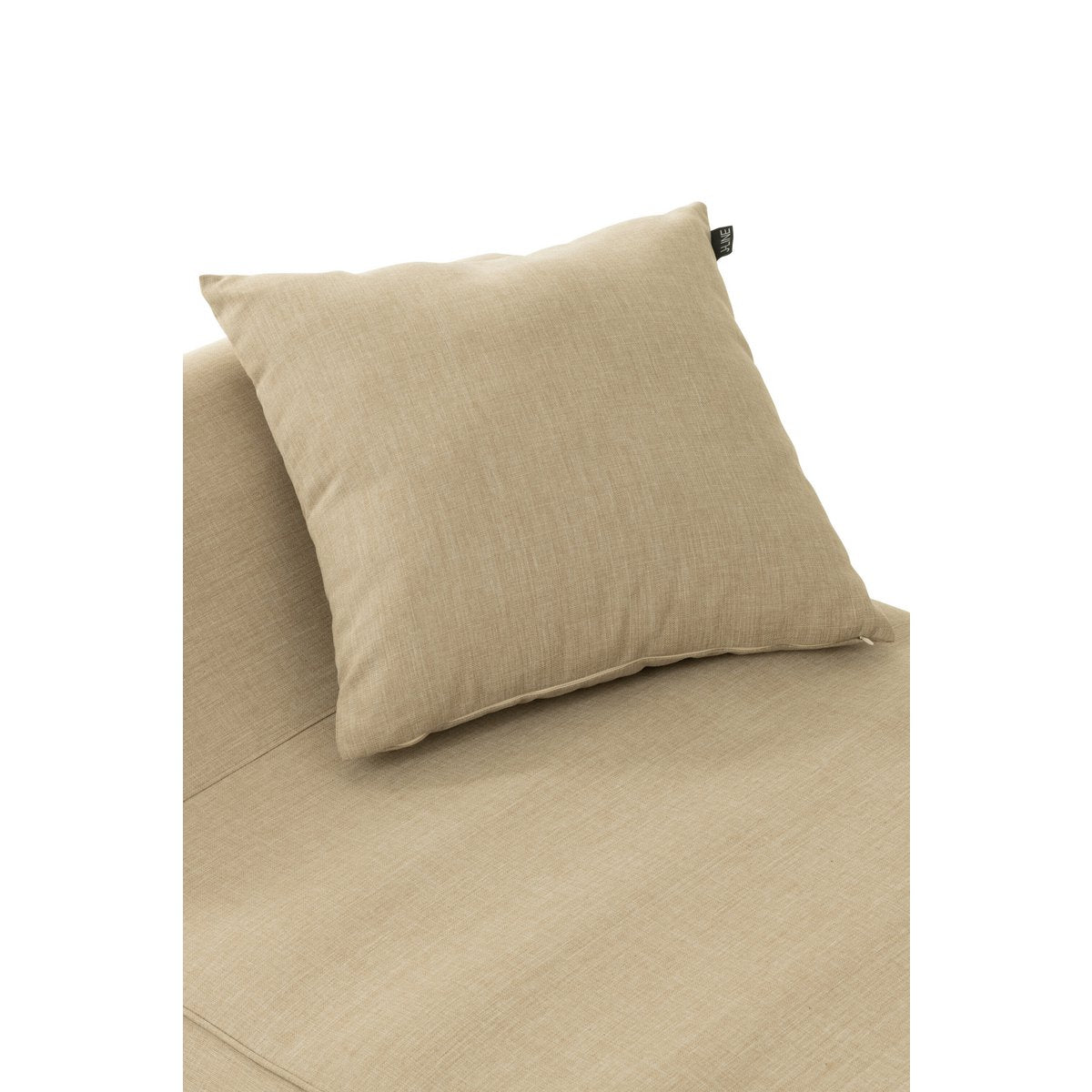 Coussin J-Line Outdoor - polyéthylène - beige