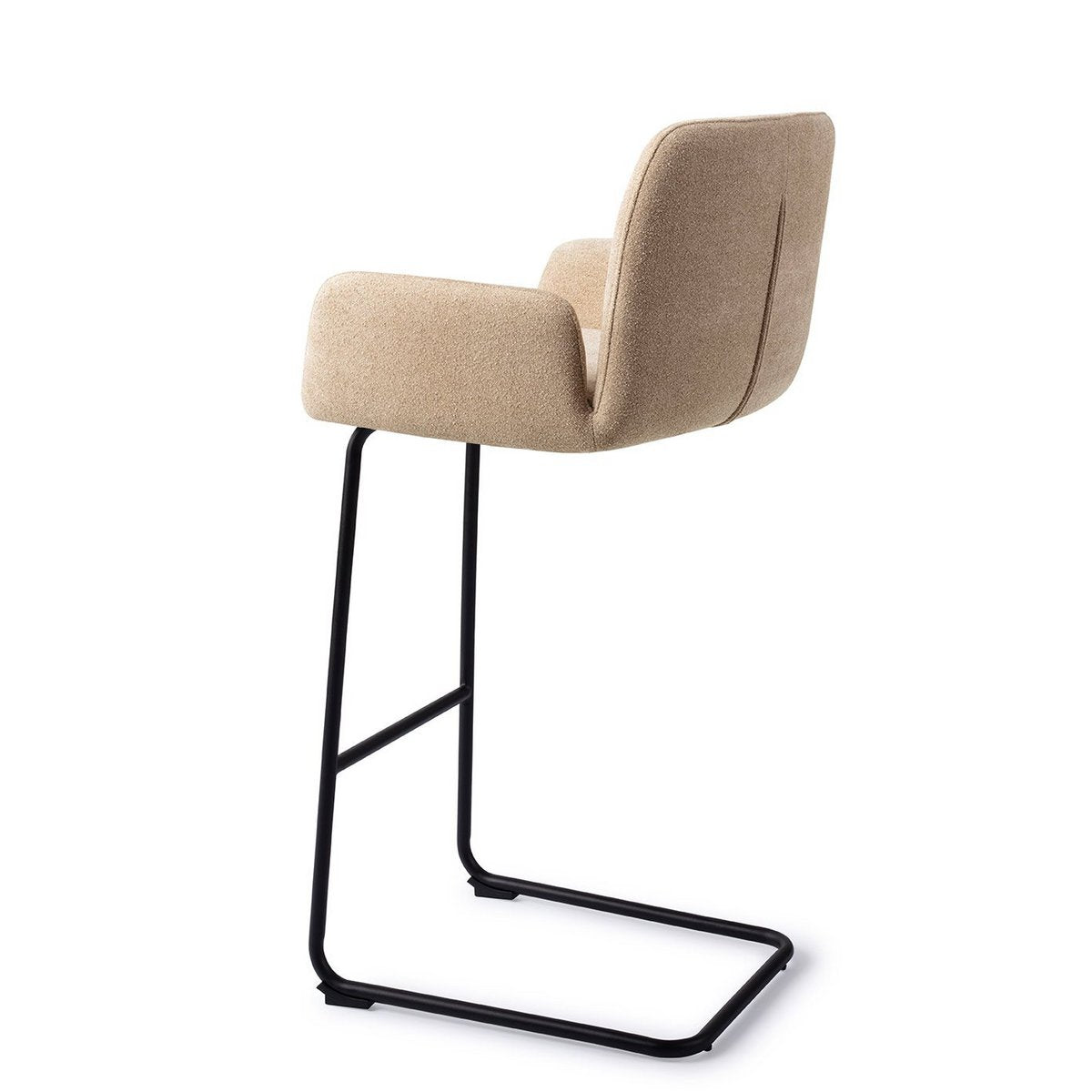 Jesper Home Misaki Barkruk Arch Noir (barre)