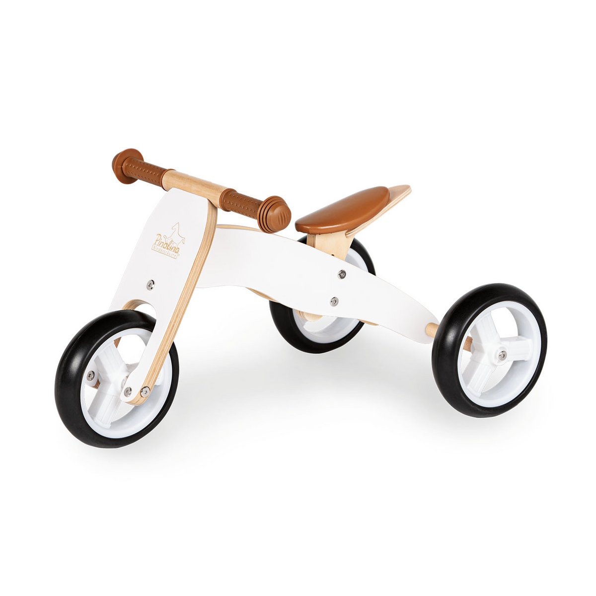Mini tricycle 'Charlie', blanc/naturel