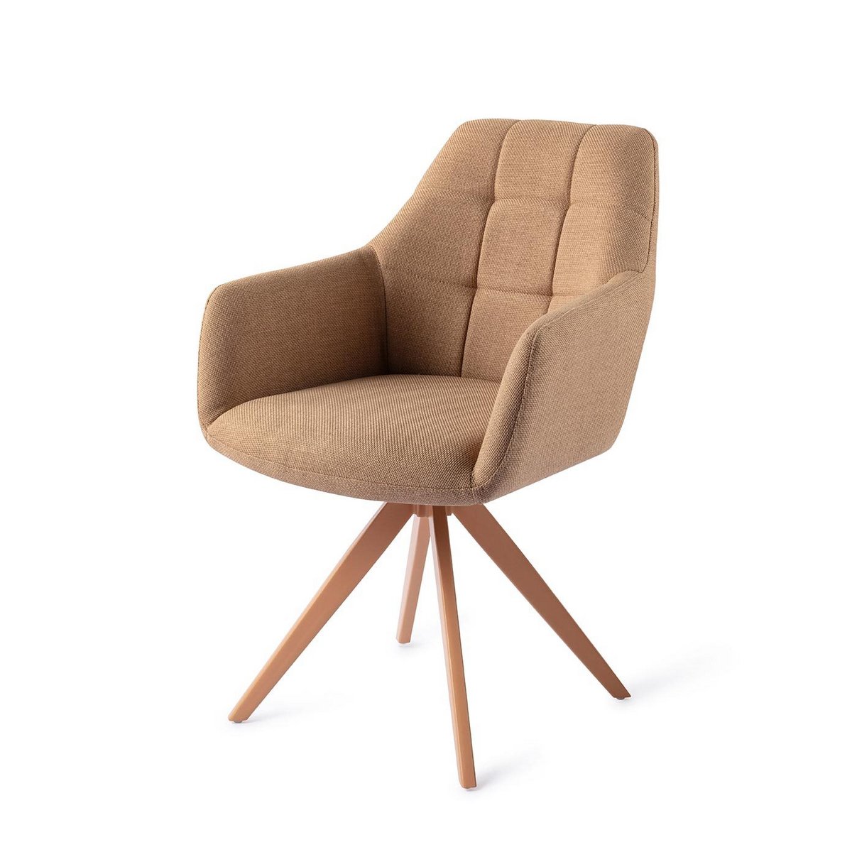 Jesper Home Noto Chaise de salle à manger Turn Peach