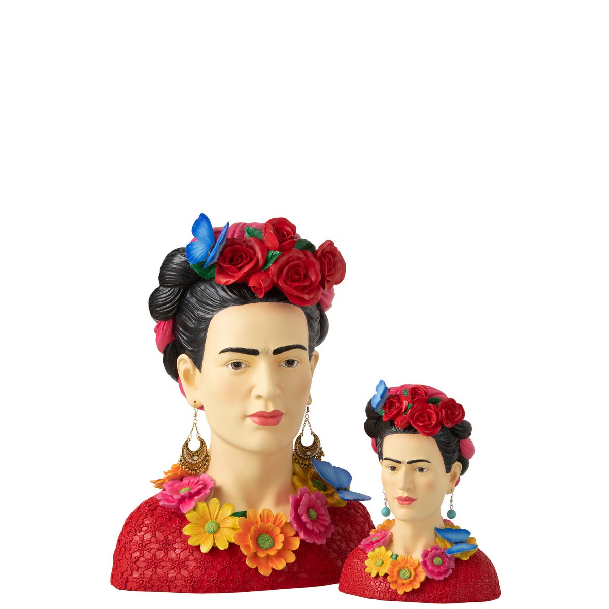 J-Line Buste Frida Kahlo Polyrésine Large