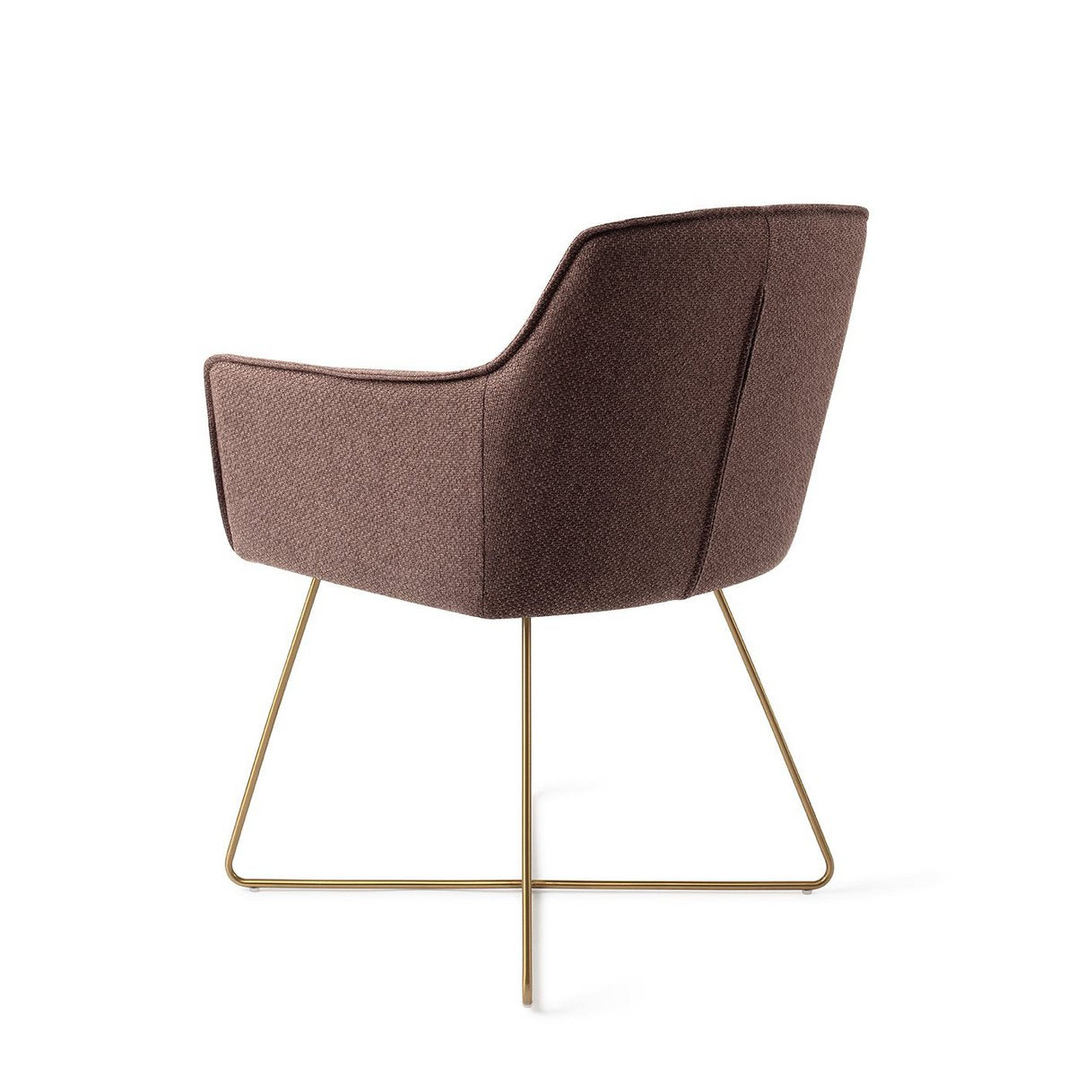 Jesper Home Hofu Chaise de salle à manger Croix Or
