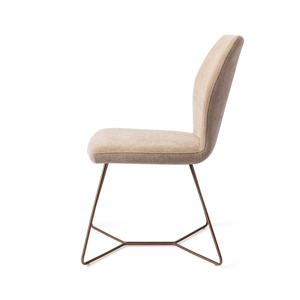Jesper Home Ikata Chaise de salle à manger Beehive Rose