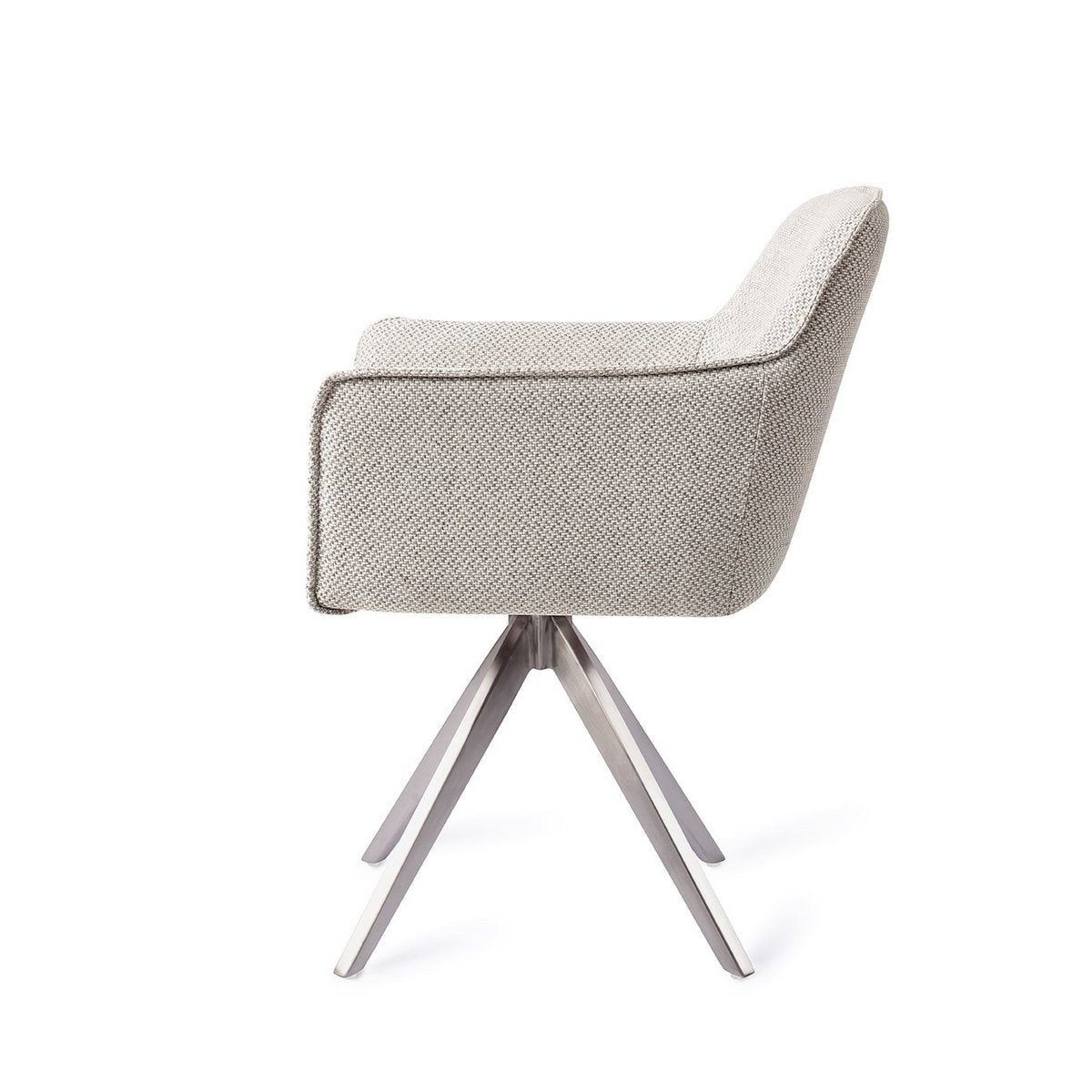 Jesper Home Hofu Chaise de salle à manger Turn Steel