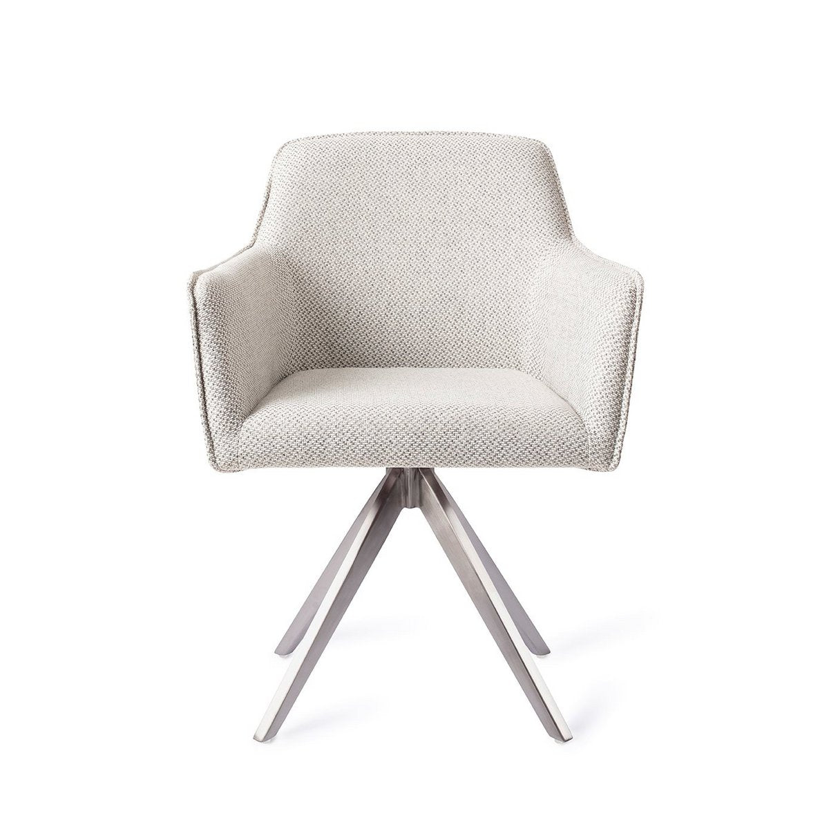 Jesper Home Hofu Chaise de salle à manger Turn Steel