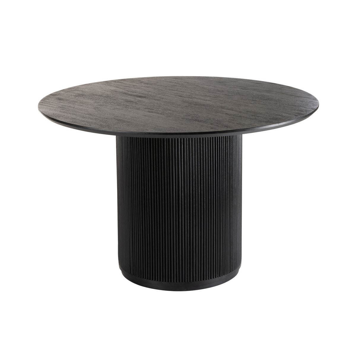 J-Line Table Vincent Bois de Manguier Noir Large