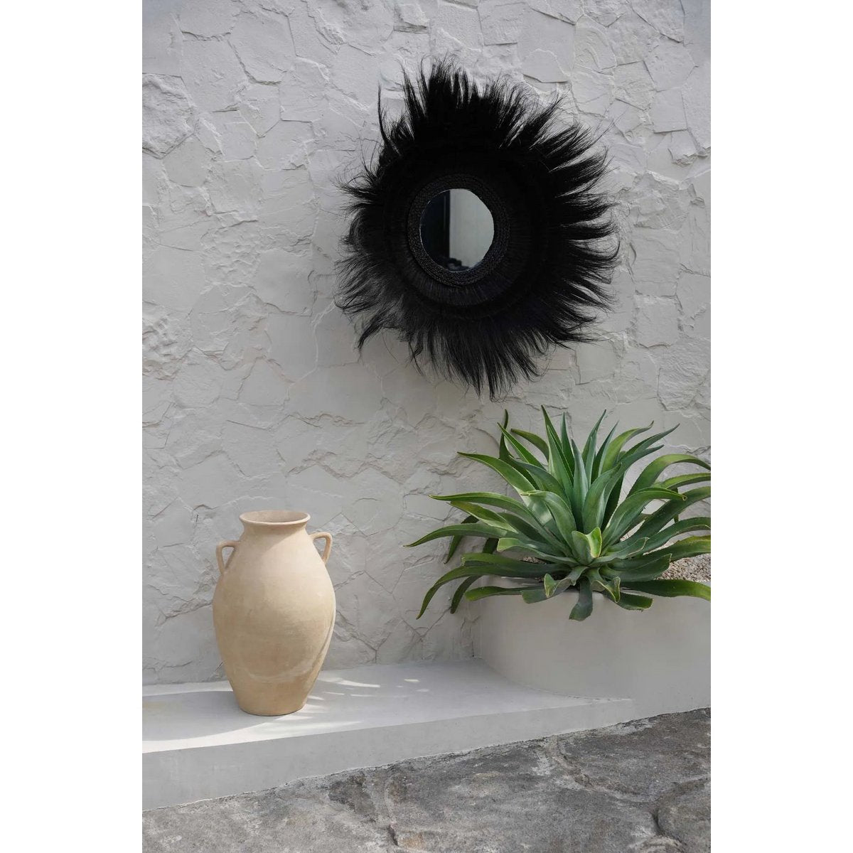 Miroir La Forêt Engloutie - Noir