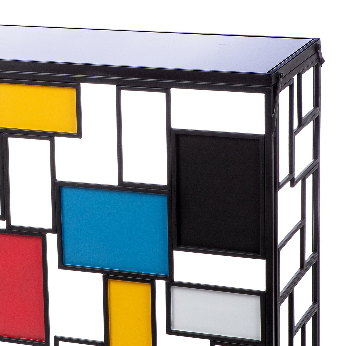 Table d'appoint Mondrian, H.81 cm