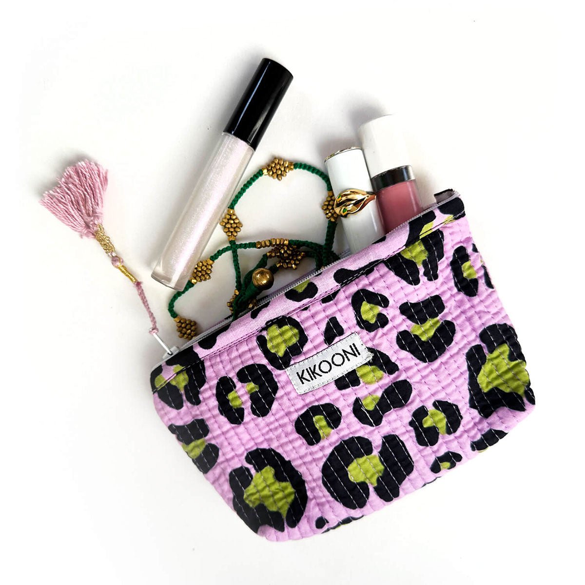 mini sac fait main "Oh Leo - lilas cosmique"