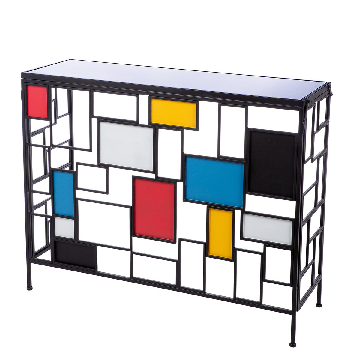 Table d'appoint Mondrian, H.81 cm