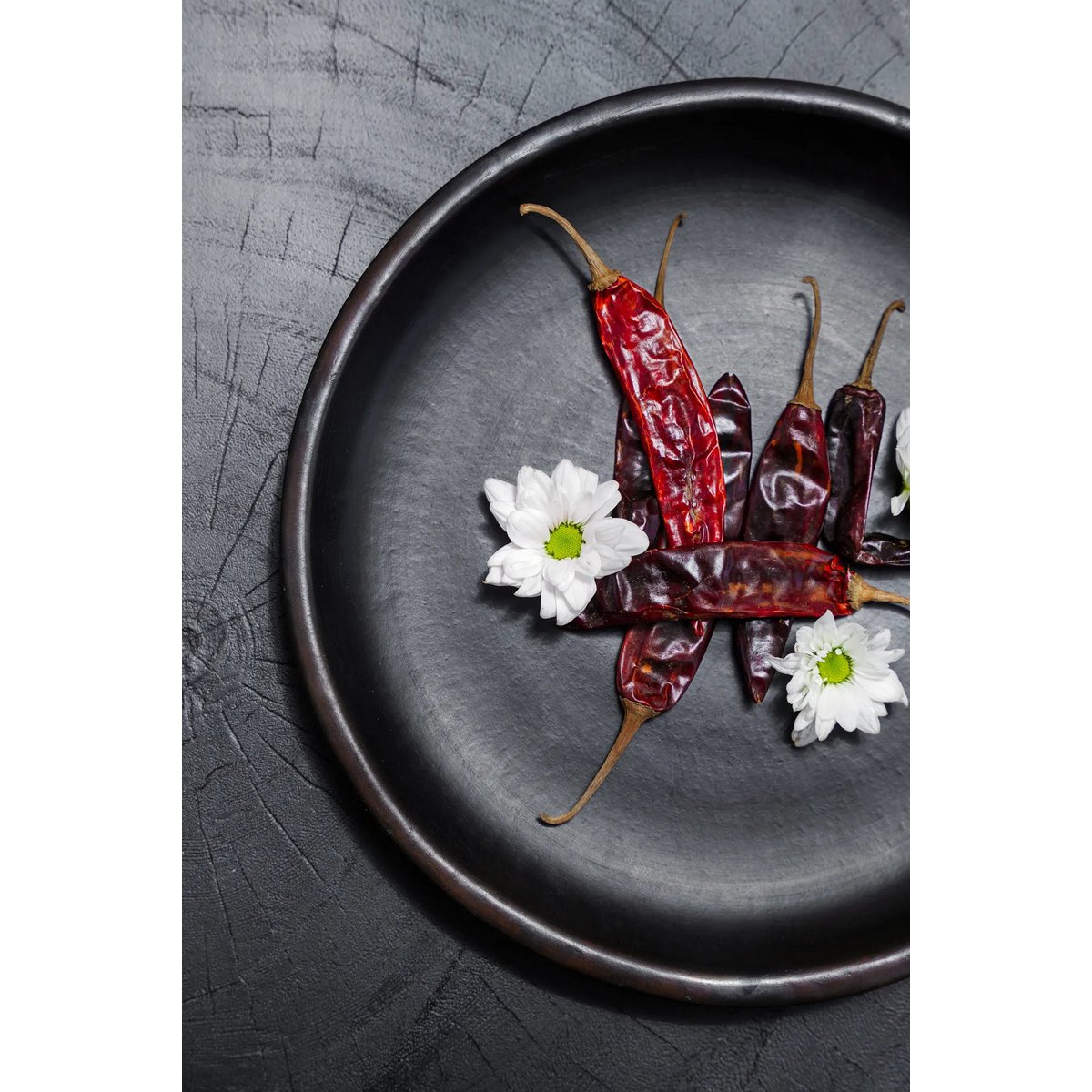 Assiette The Burned Classic - Noir - M