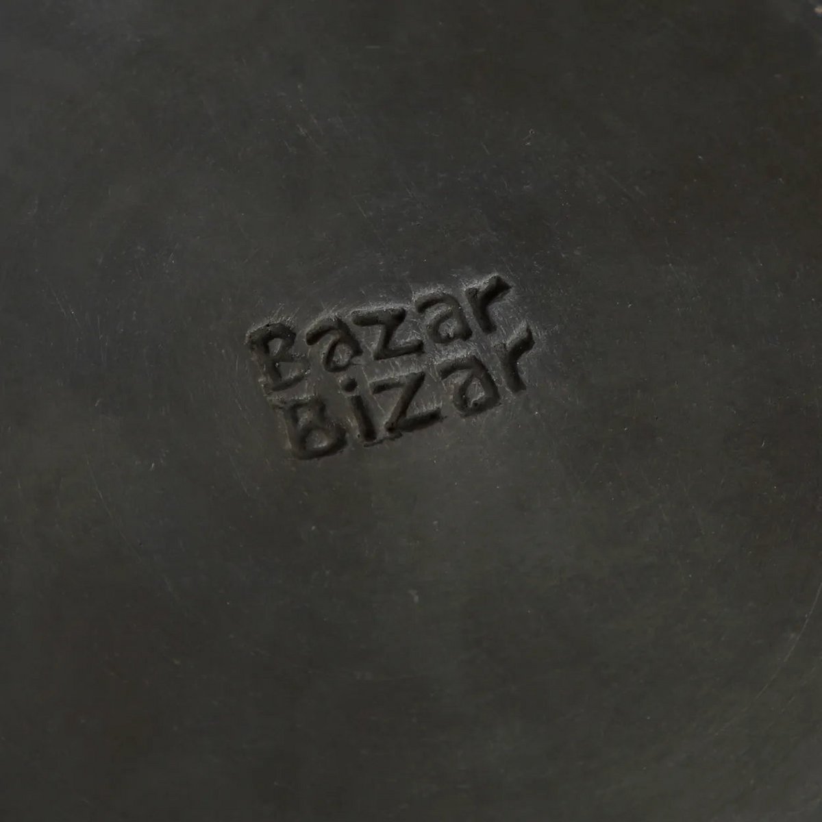 Assiette The Burned Classic - Noir - L