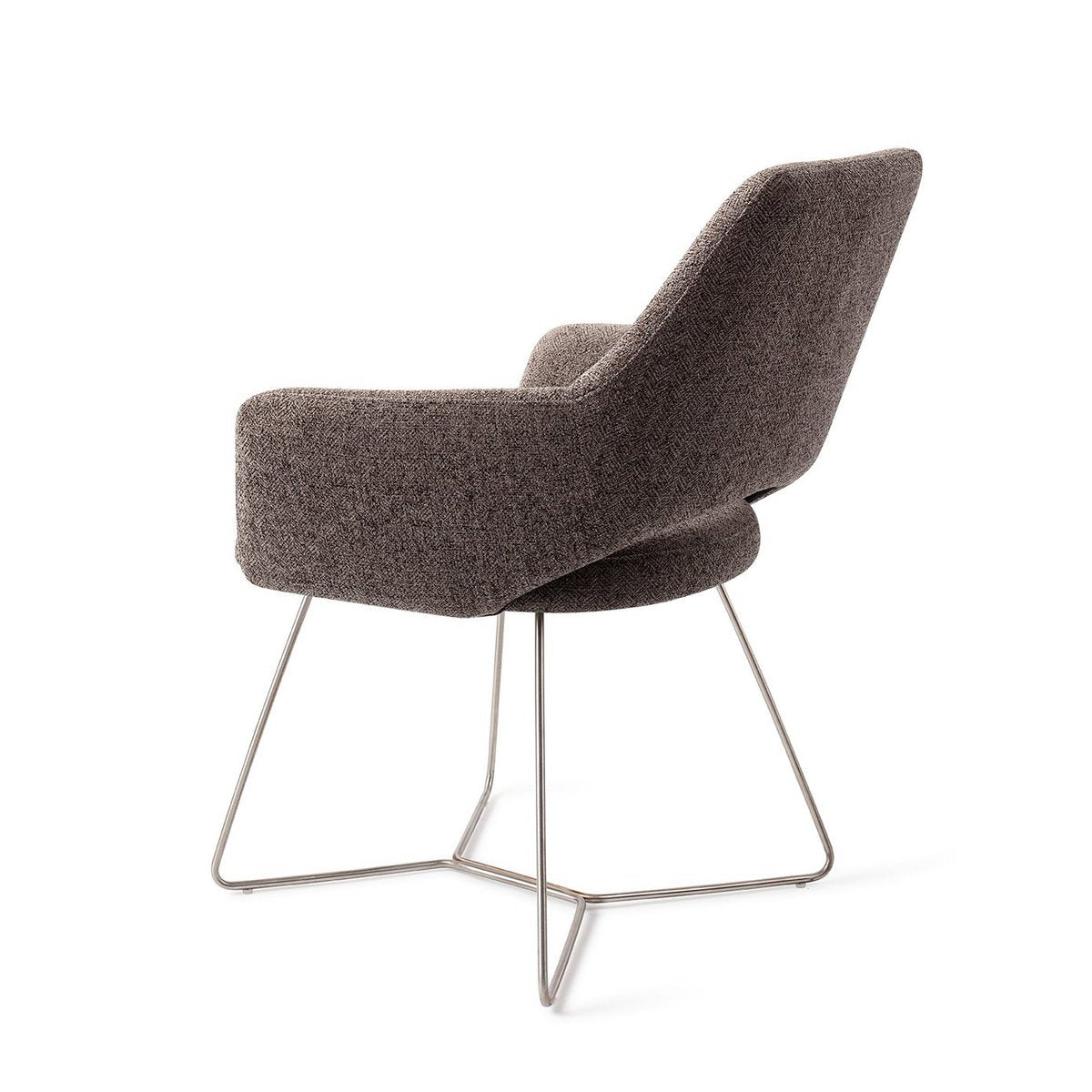 Jesper Home Yanai Chaise de salle à manger Beehive Acier