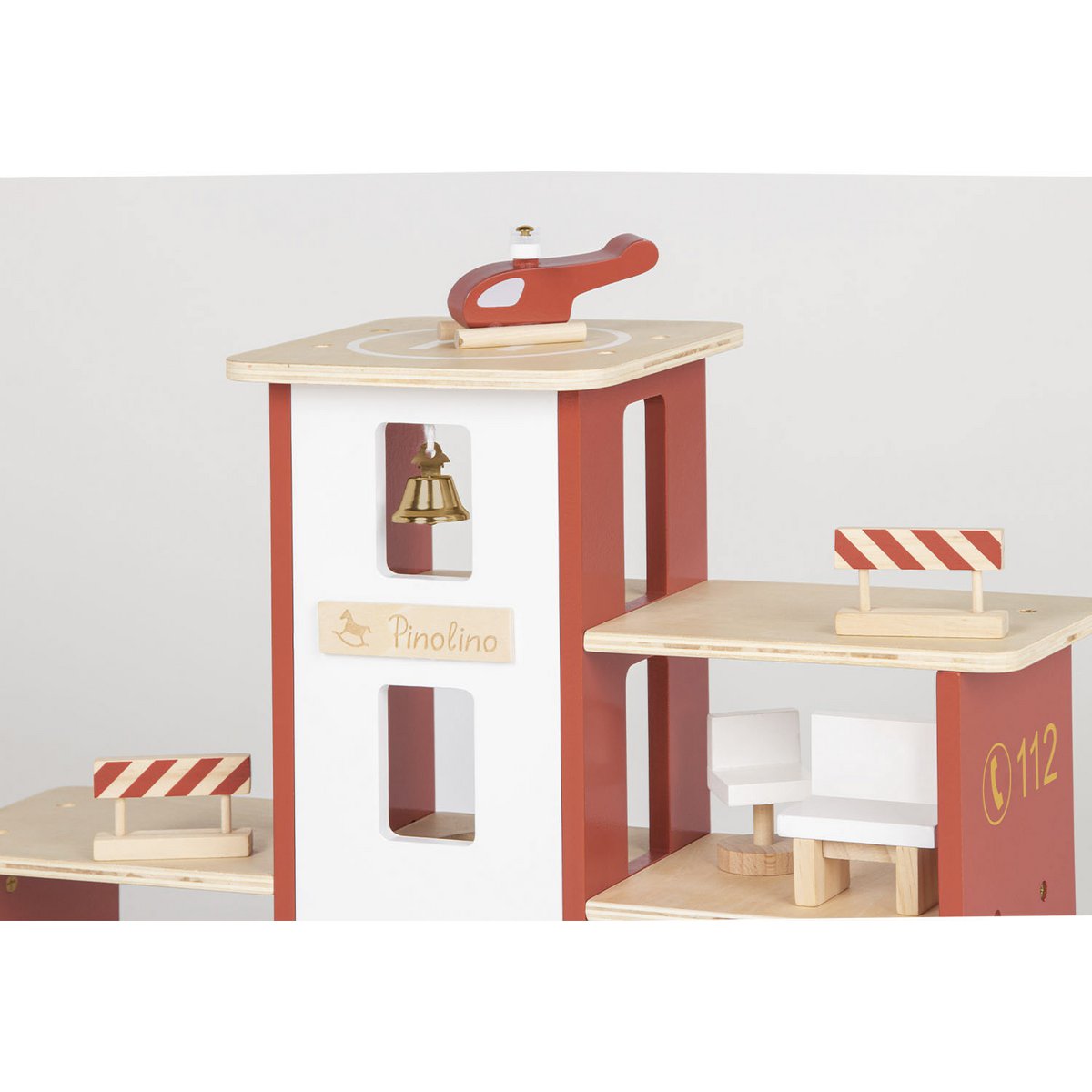 Caserne de pompiers 'Ben' incl. accessoires