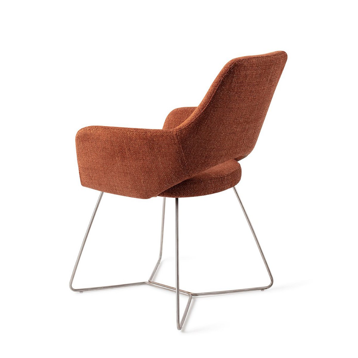 Jesper Home Yanai Chaise de salle à manger Beehive Acier