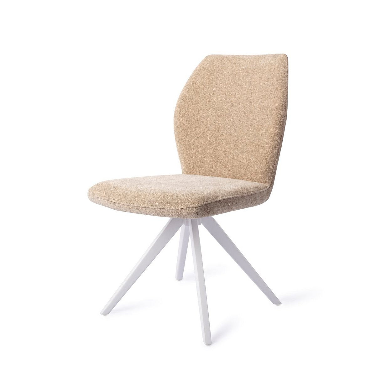 Jesper Home Ikata Chaise de Salle à Manger Tourner Blanc