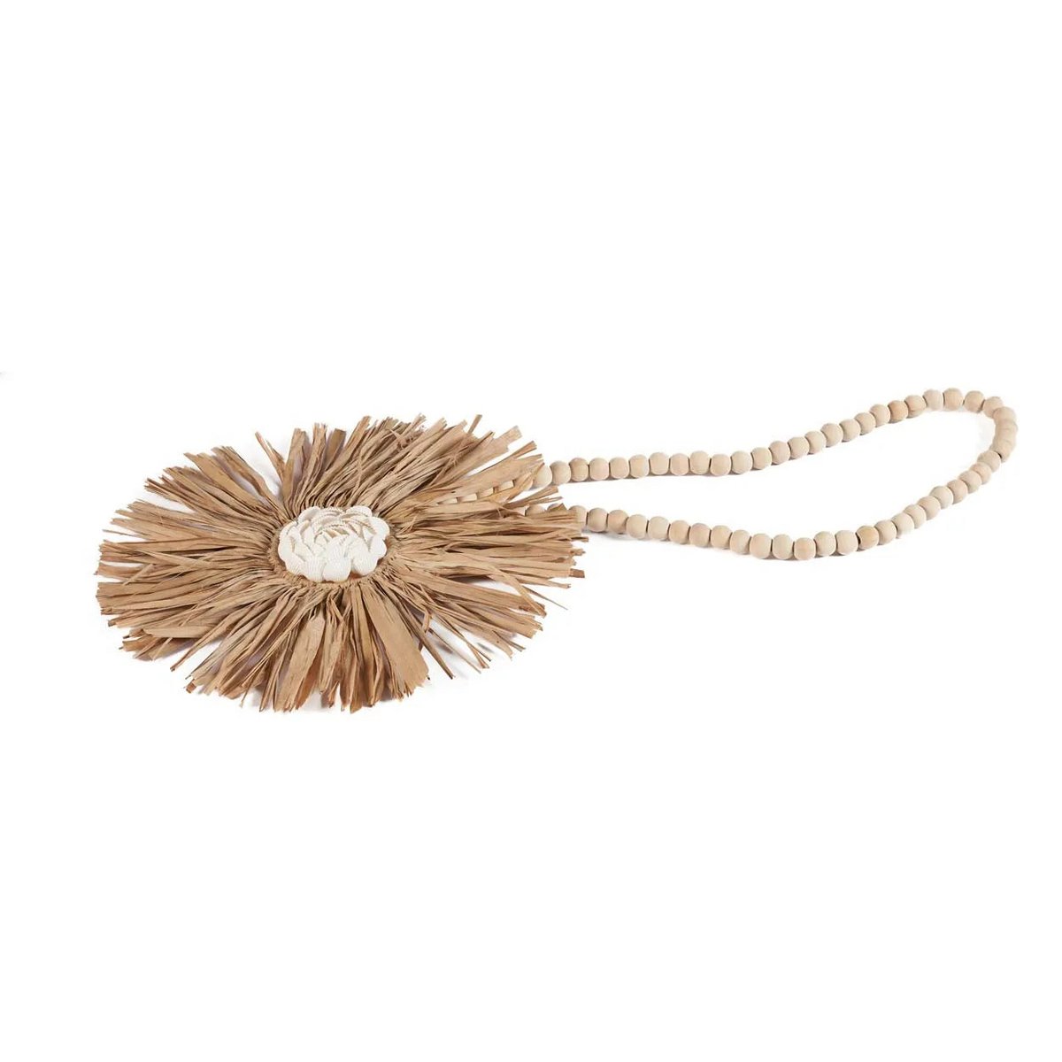 Le Pompon Raphia Bunga - Naturel
