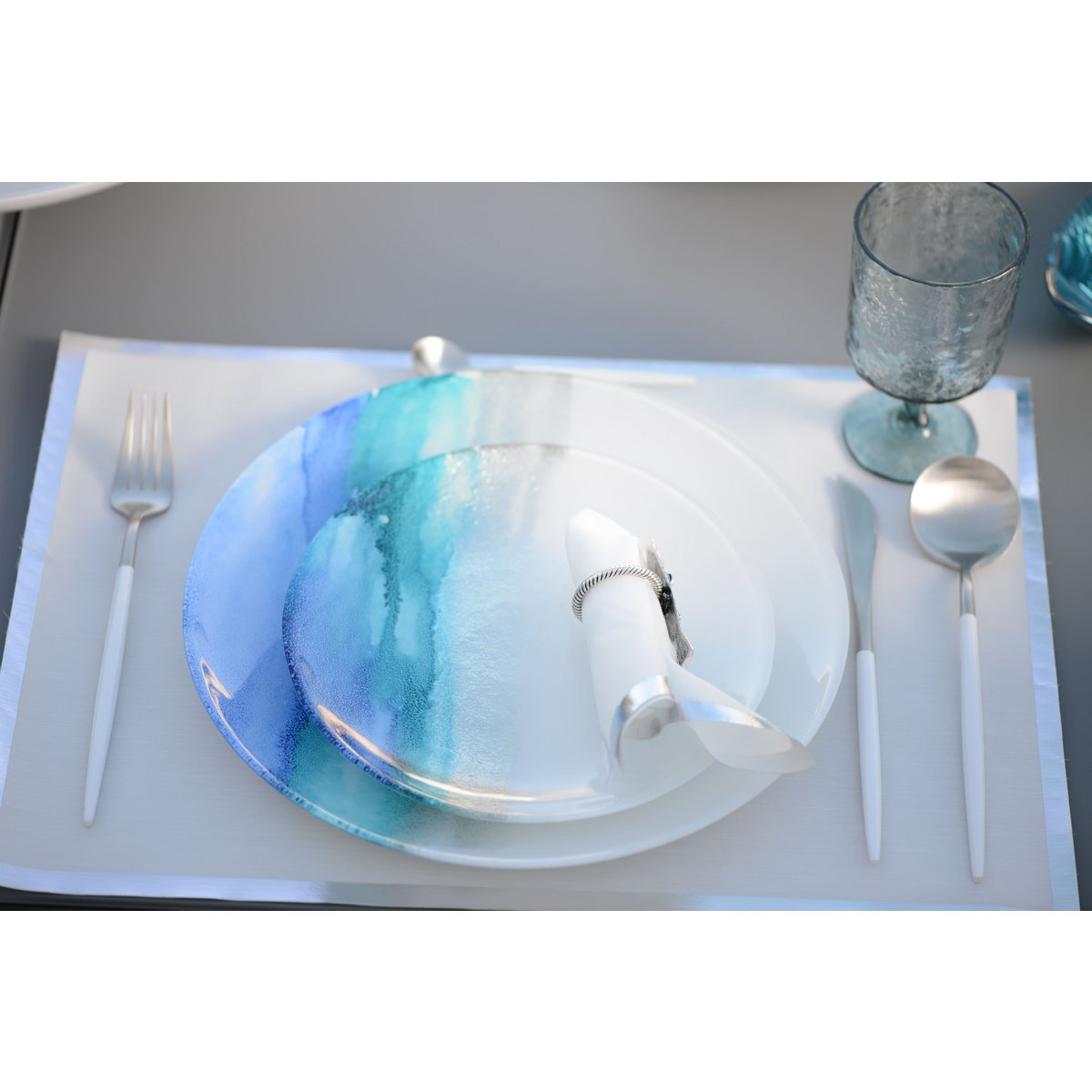 ASSIETTE DE PRESENTATION OCEAN AVEC AILES