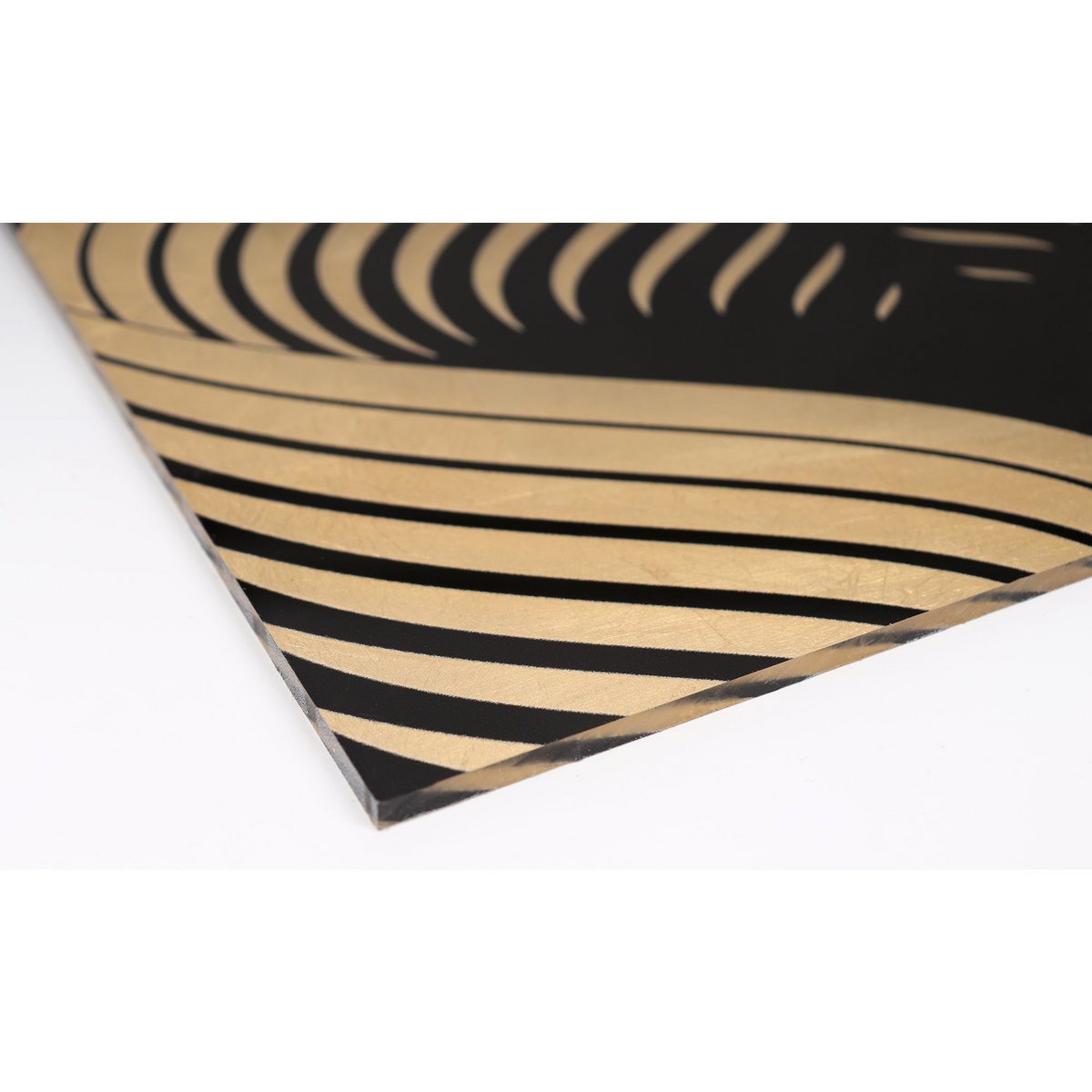 Tableau à la feuille d'or - Léandre