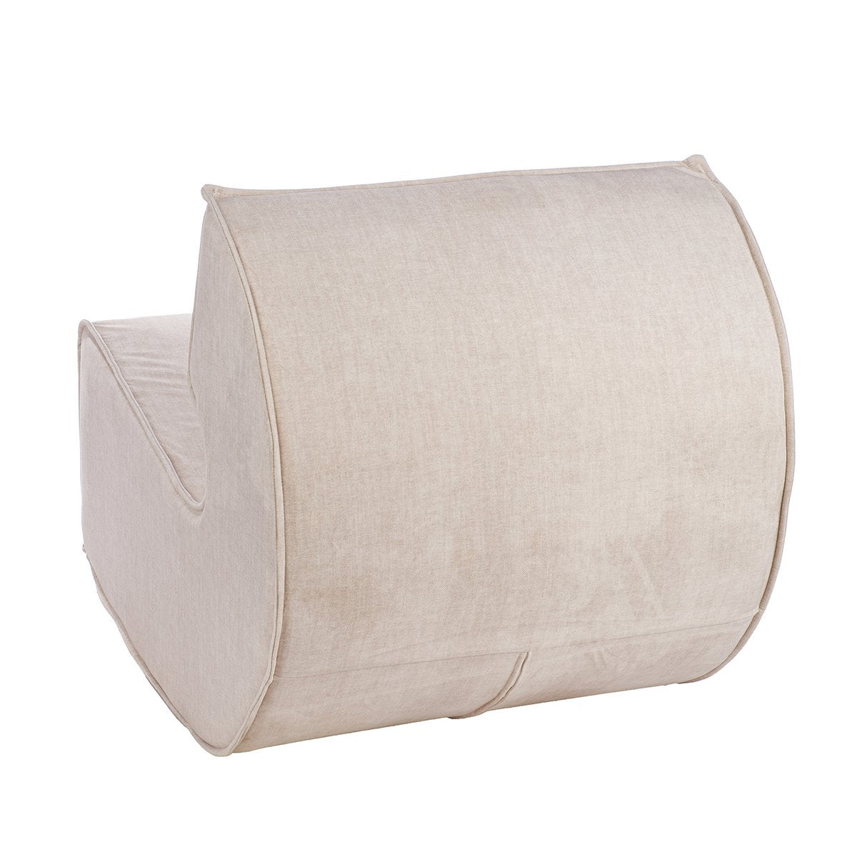 Fauteuil Nobra, beige H.77 cm