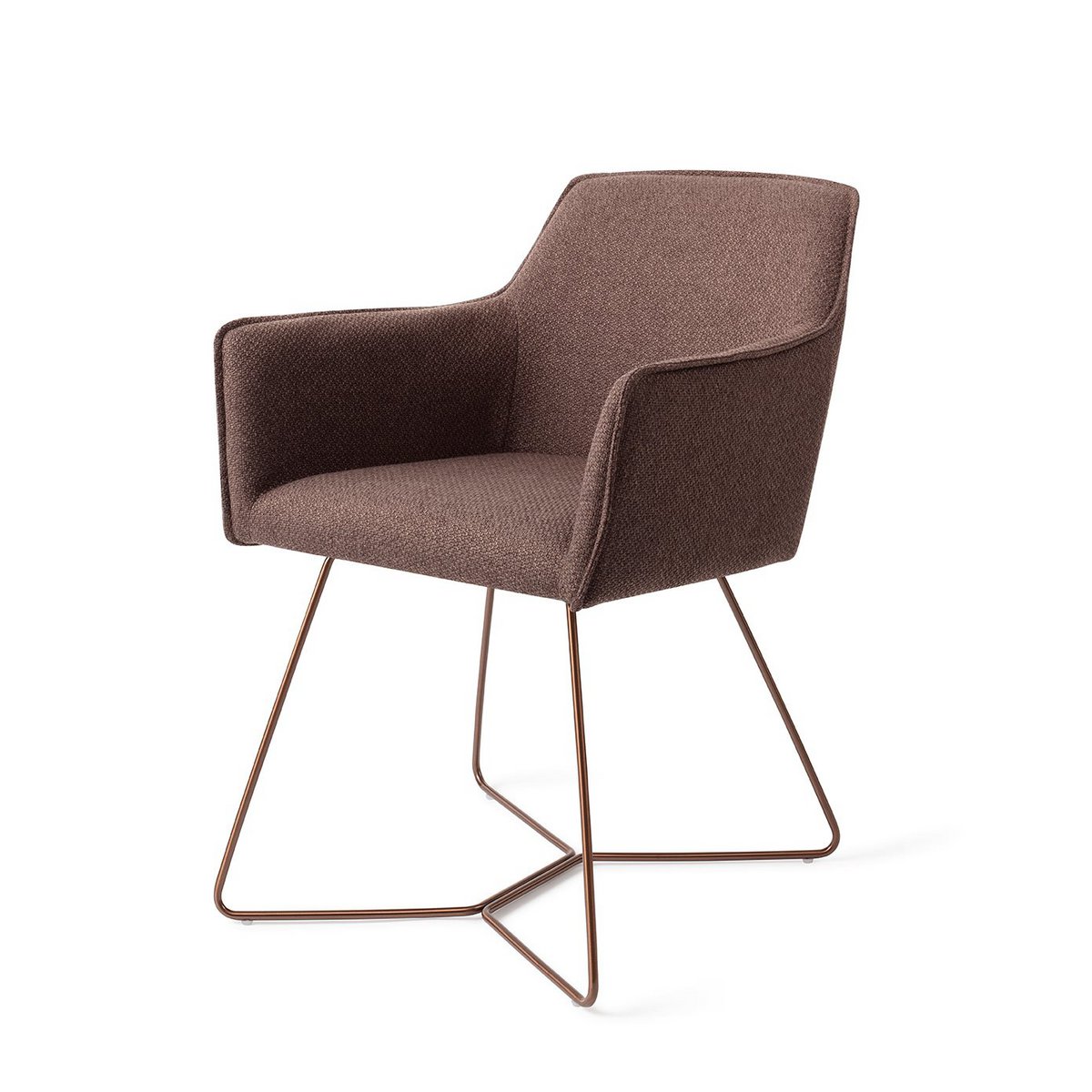 Jesper Home Hofu Chaise de salle à manger Beehive Rose