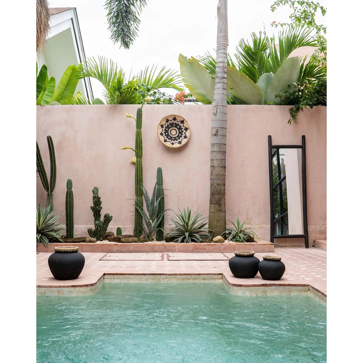 Miroir de dressing The Island - Noir