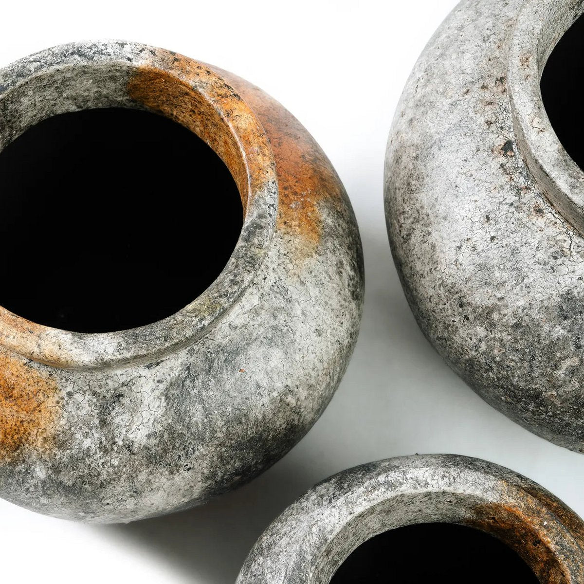 Le Vase Funky - Gris Antique - L