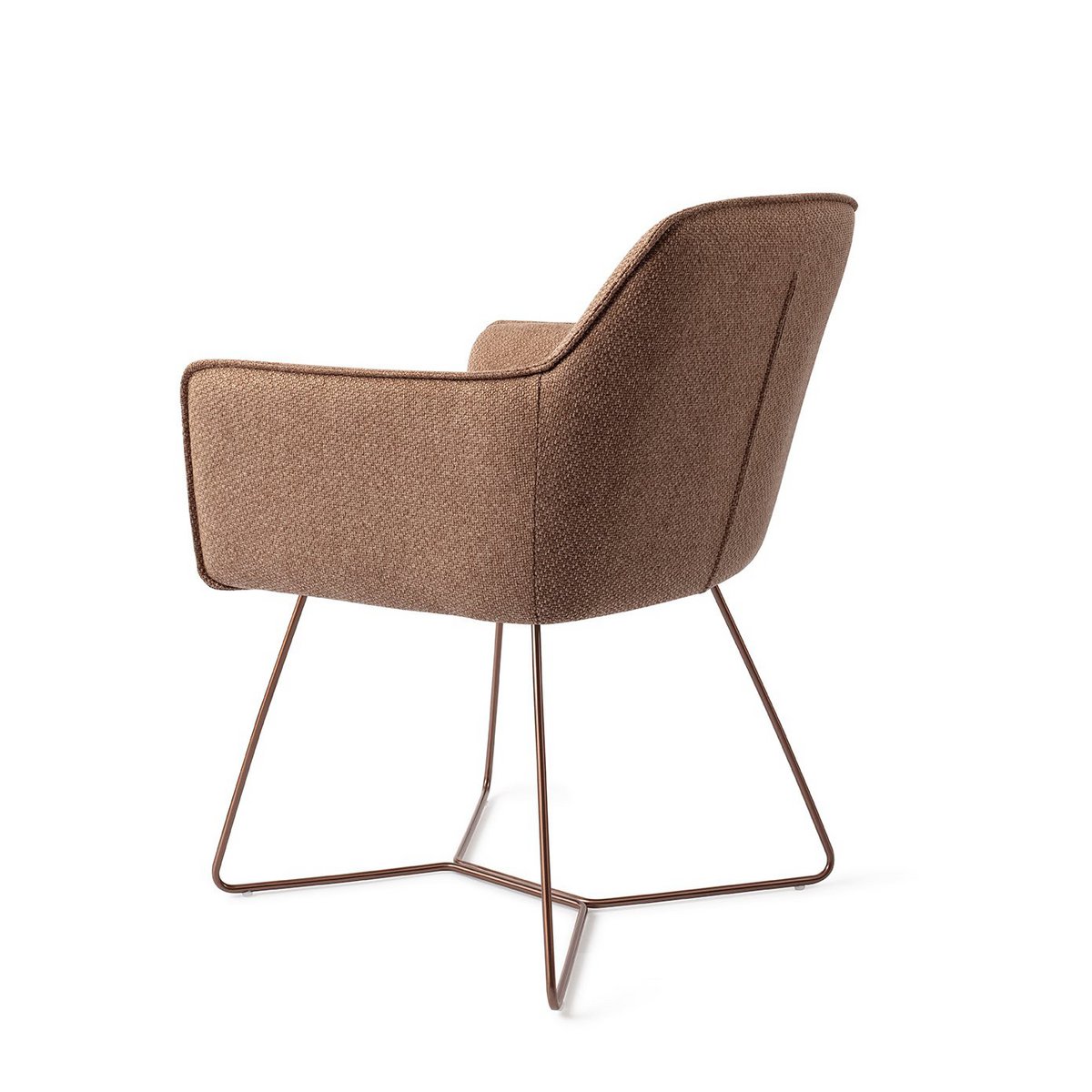 Jesper Home Hofu Chaise de salle à manger Beehive Rose