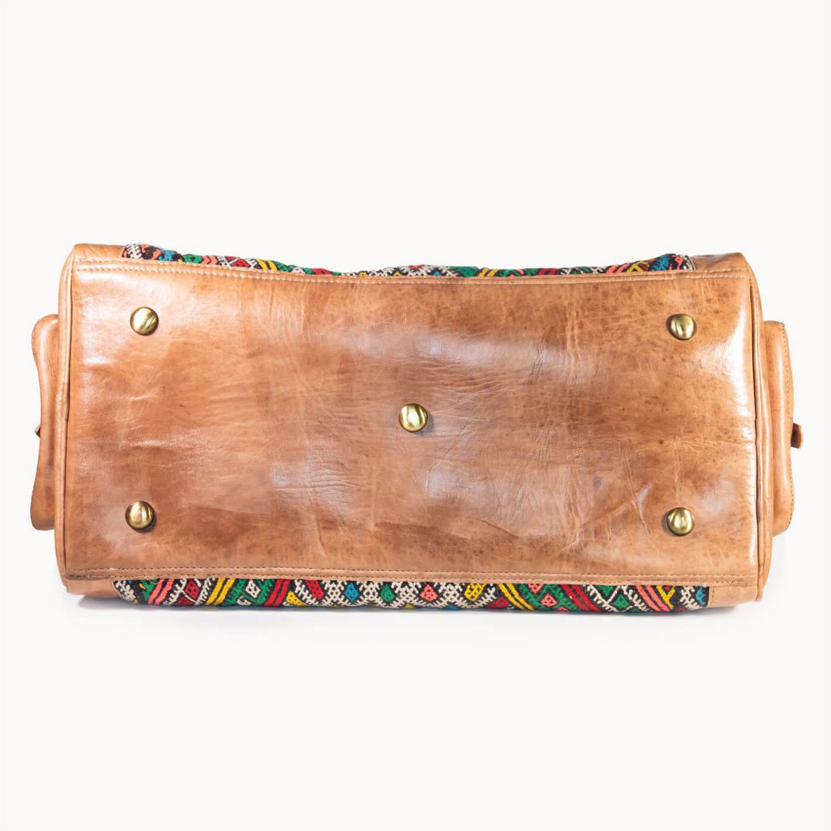 Sac en cuir 'Kilim X'