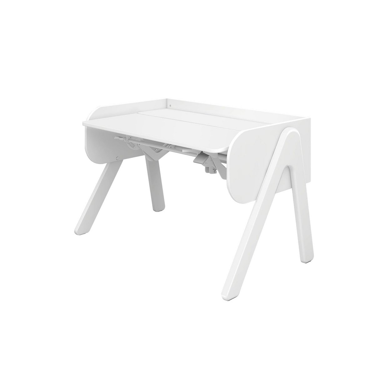 Bureau boisé, blanc