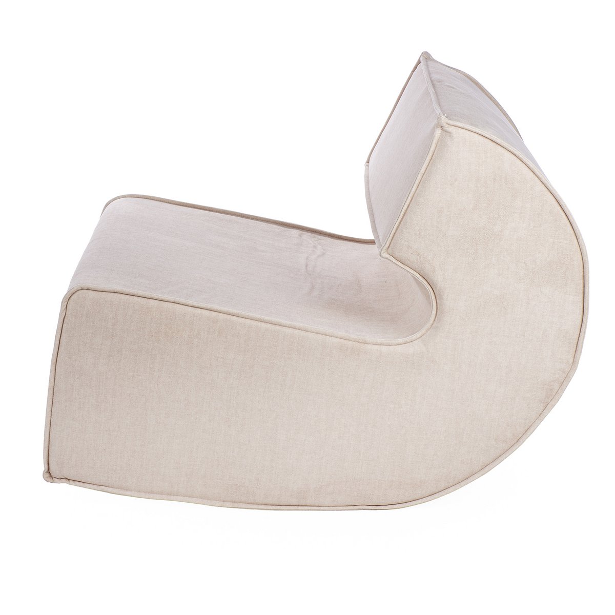 Fauteuil Nobra, beige H.77 cm