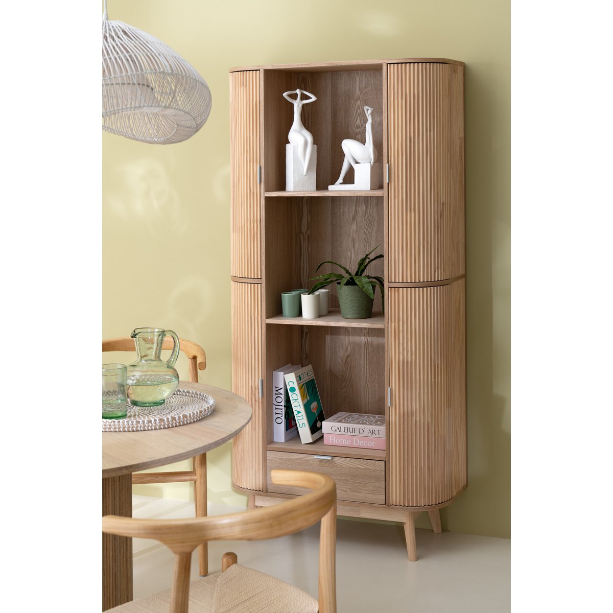 Armoires J-Line autour de MDF / DENNENHOUT Naturel