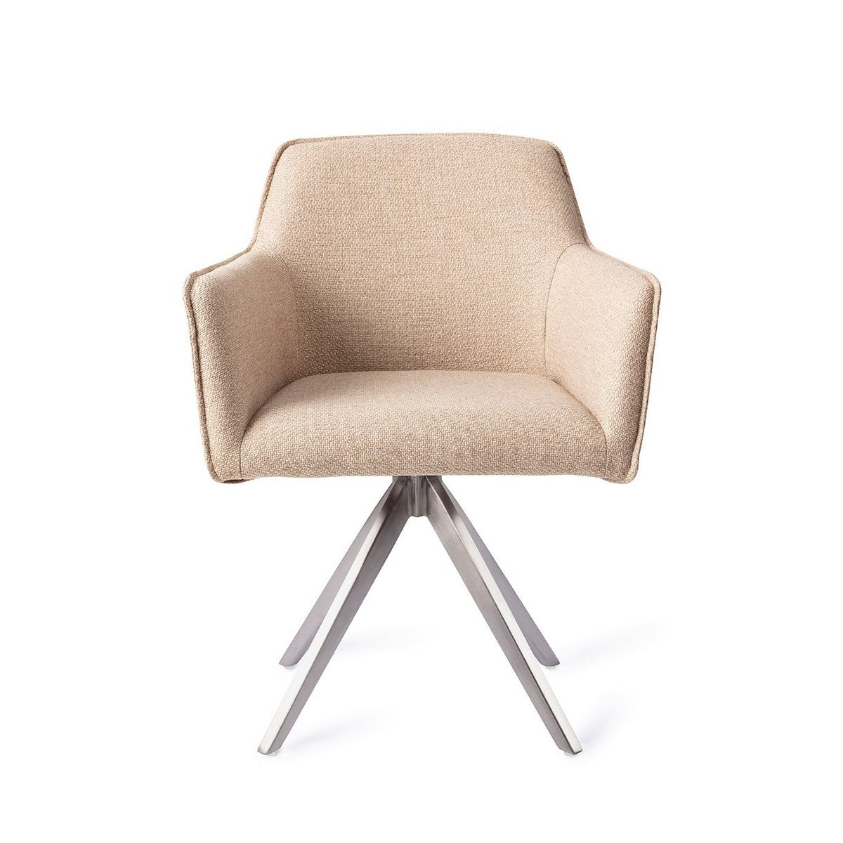 Jesper Home Hofu Chaise de salle à manger Turn Steel