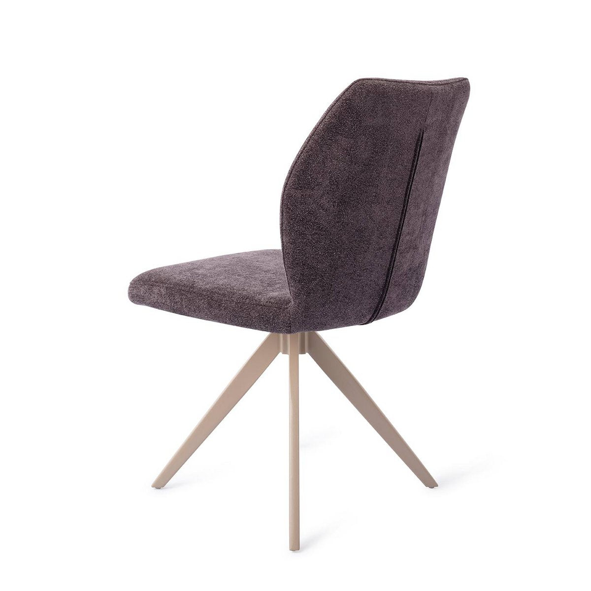 Jesper Home Ikata Chaise de Salle à Manger Tourner Beige