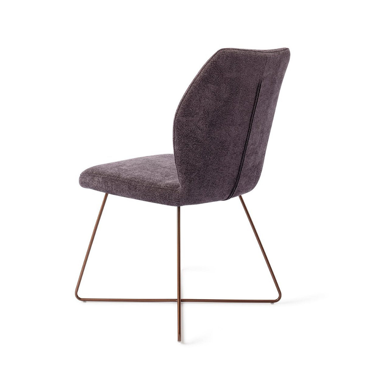 Jesper Home Ikata Chaise de salle à manger Cross Rose