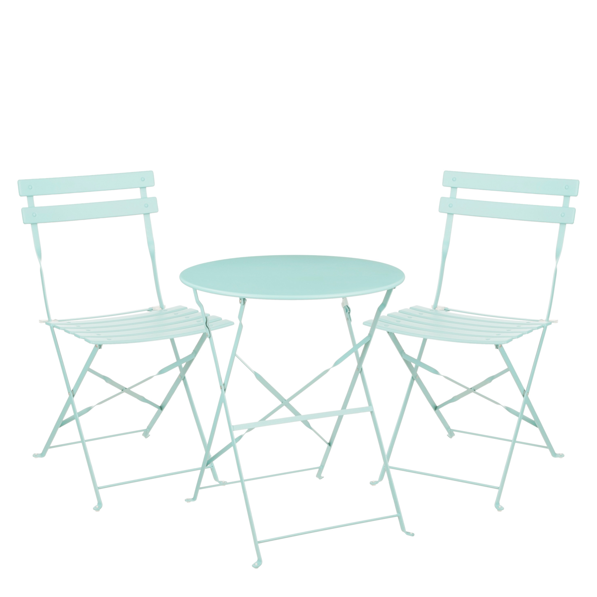Ensemble Bistro Laurence - Lot de 3 - Métal - Vert Clair