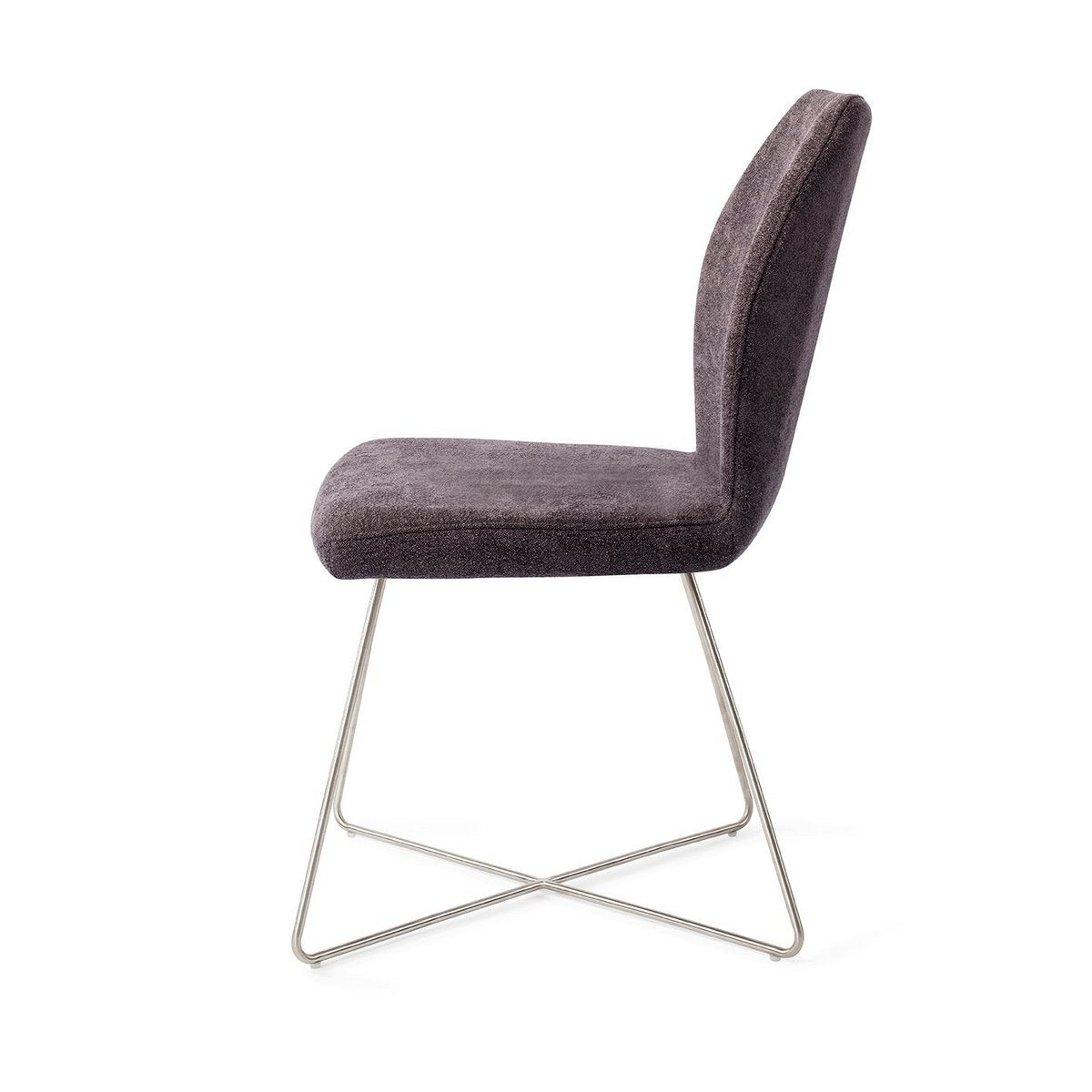 Jesper Home Ikata Chaise de salle à manger Cross Acier