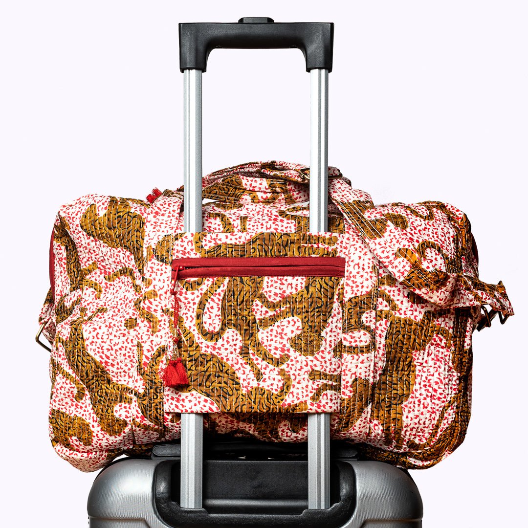 Grand sac de voyage "H.Leopard"