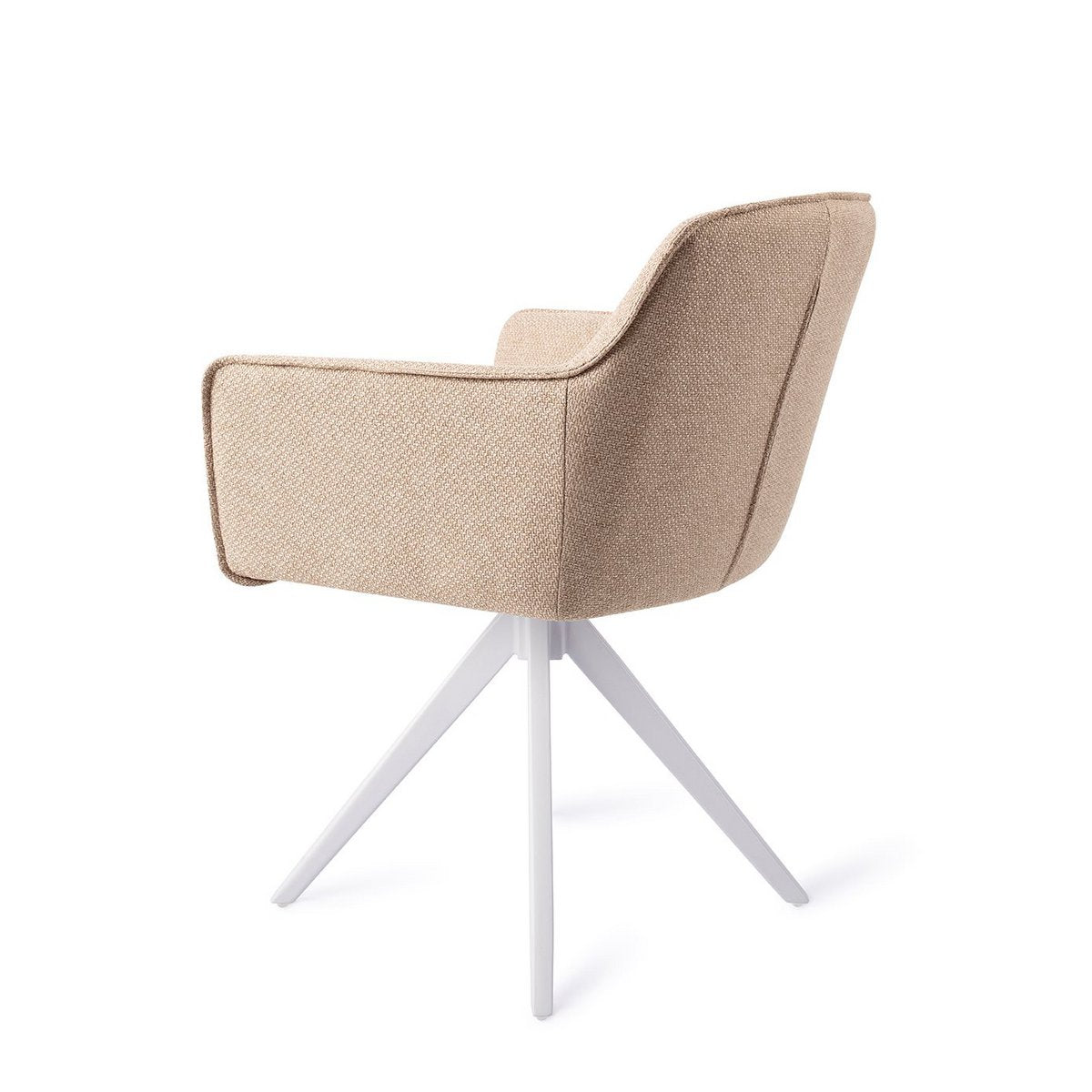 Jesper Home Hofu Chaise de salle à manger Turn Blanc