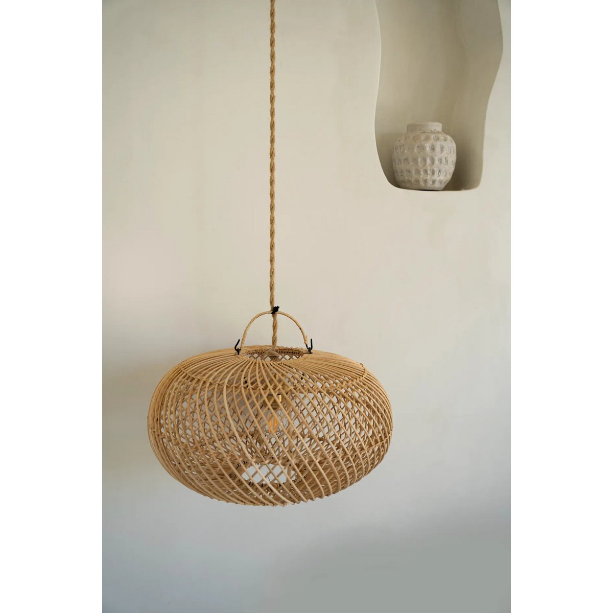 Le pendentif Wholely - Naturel - S
