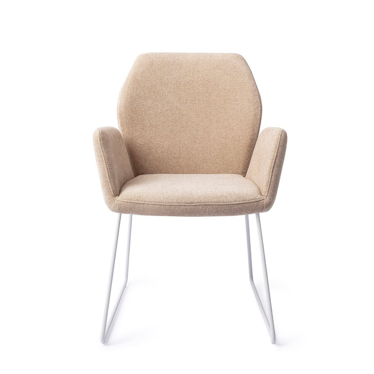 Jesper Home Misaki Eetkamerstoel Toboggan Blanc