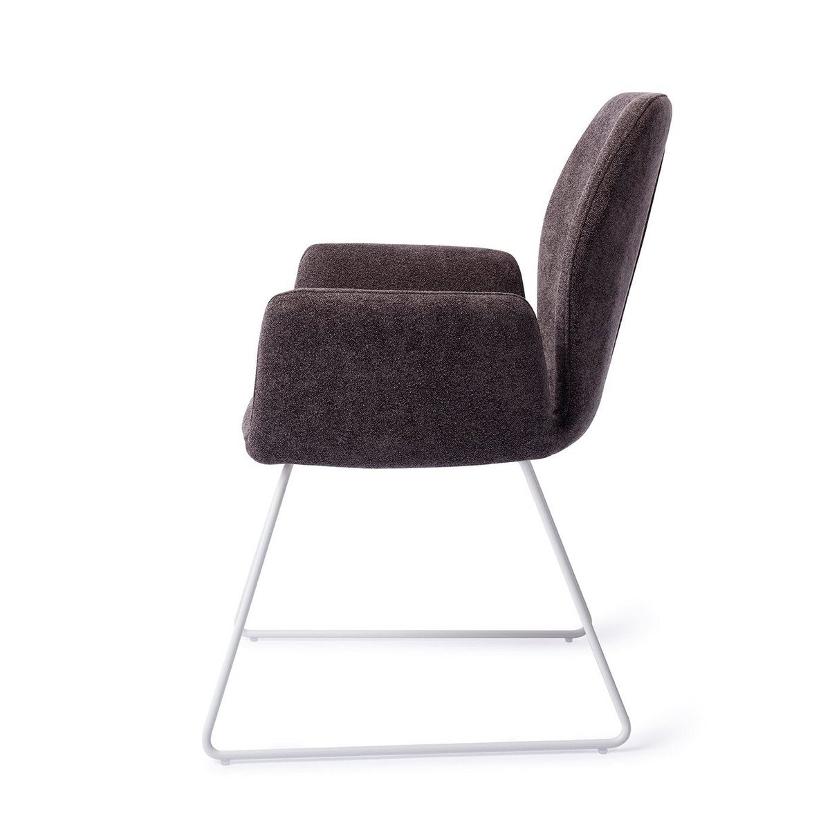Jesper Home Misaki Eetkamerstoel Toboggan Blanc